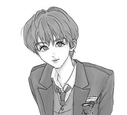 西装男
感觉草稿的脸更萌
人体透视如奶油般化开……