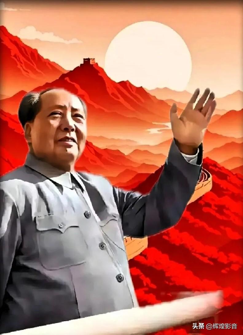 🌄登高望远，胸怀天下！⚔️🚀🙏敬爱的毛主席，感念您的革命气魄，致敬不朽的真