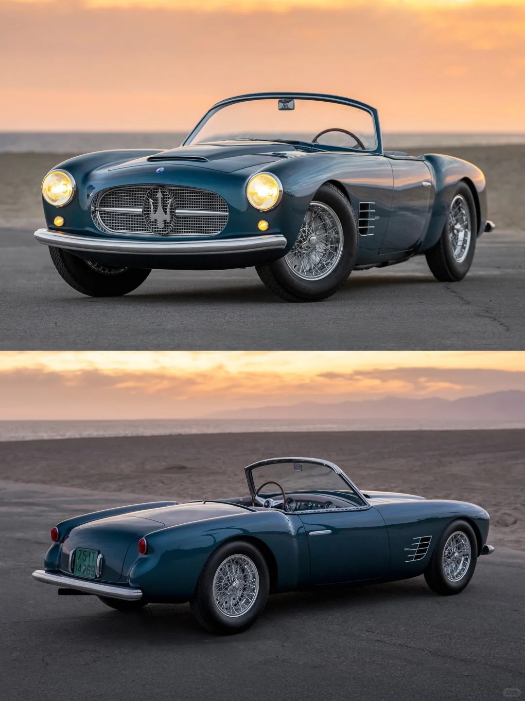 1955 玛莎拉蒂 A6G/54 2000 Spyder Zagato，一代经典