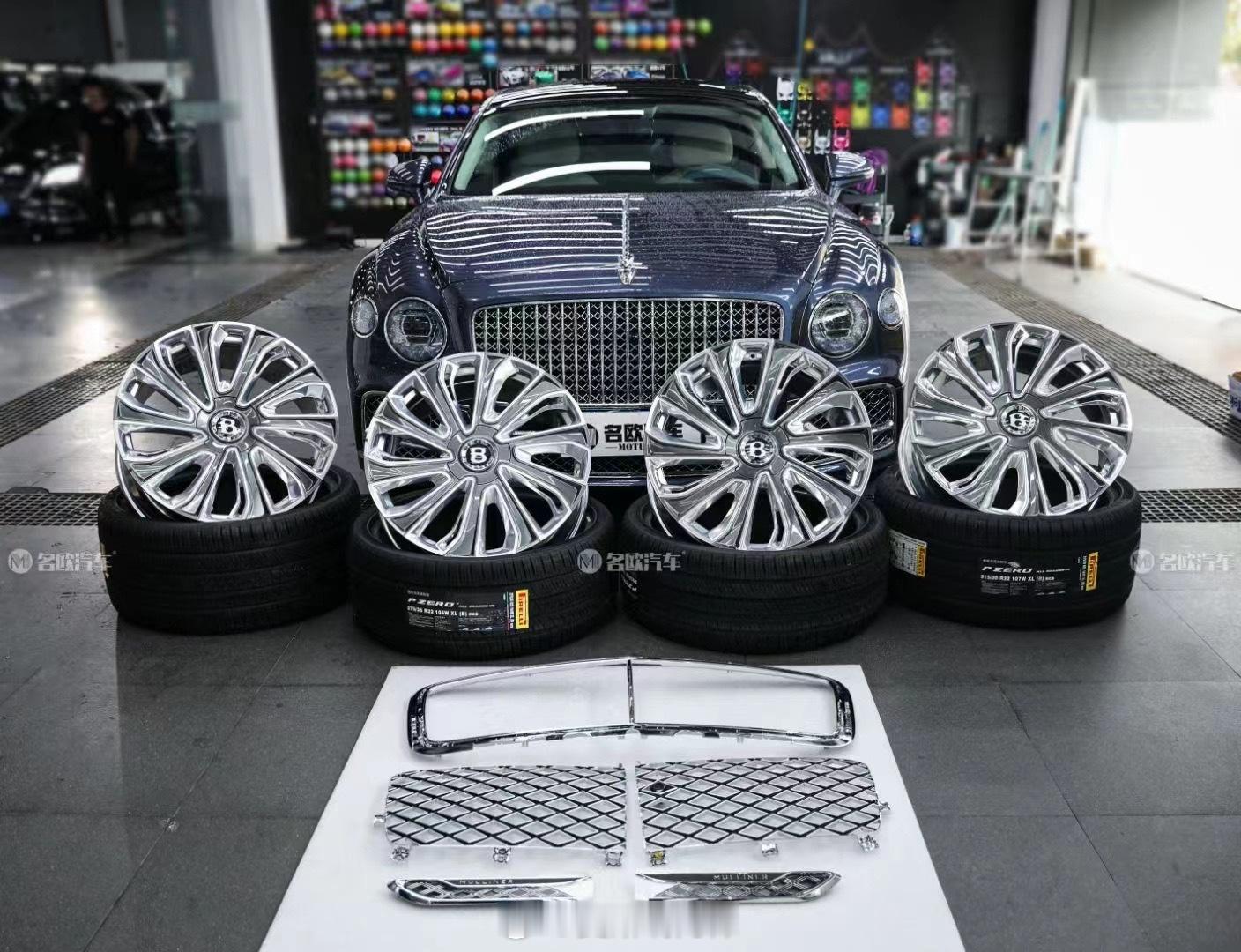 宾利飞驰🇩🇪原厂Mulliner穆勒套件升级4S订车的时候 选配不到的套件​