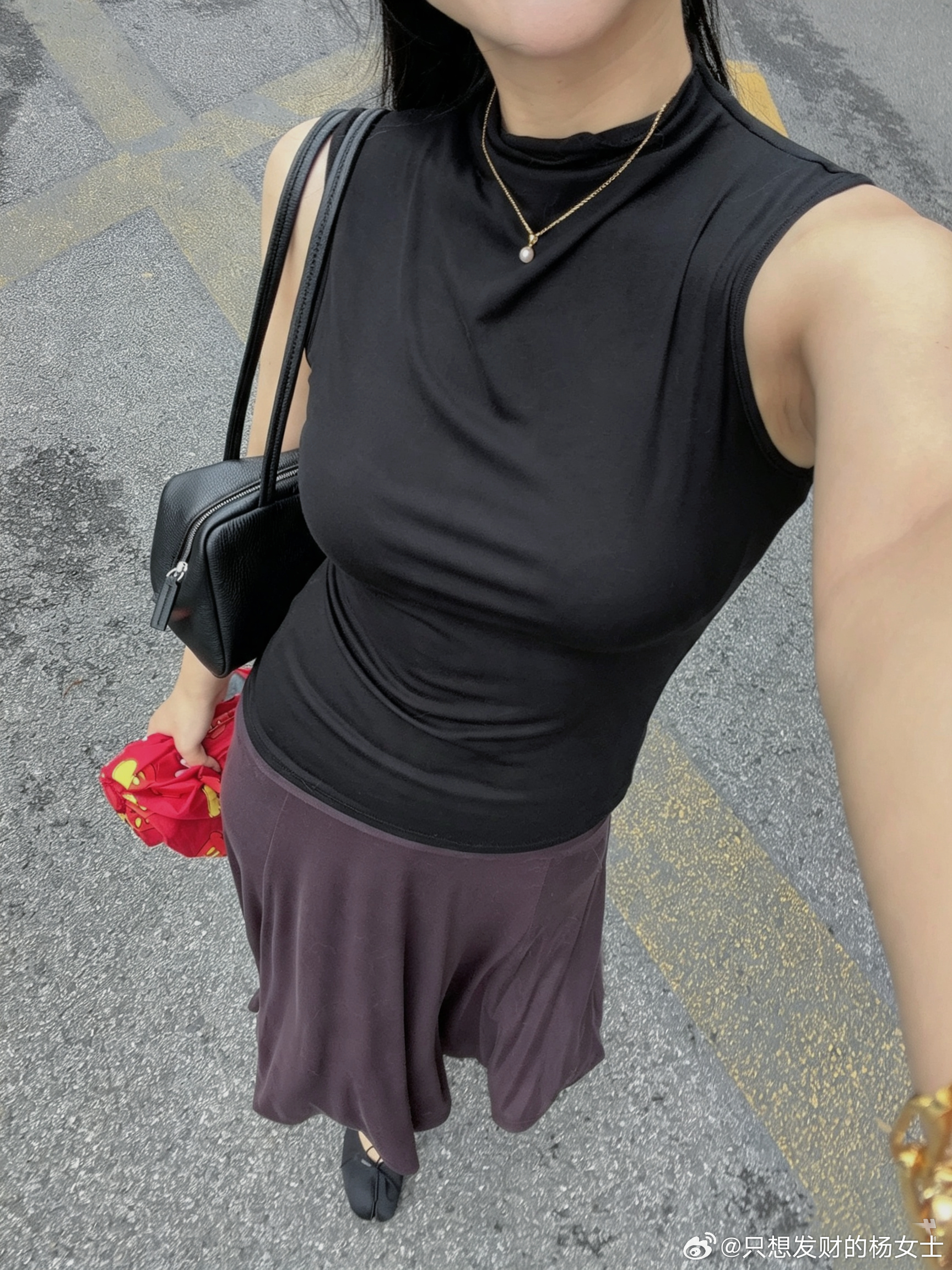 💜🖤💜🖤💜🖤。发财穿搭