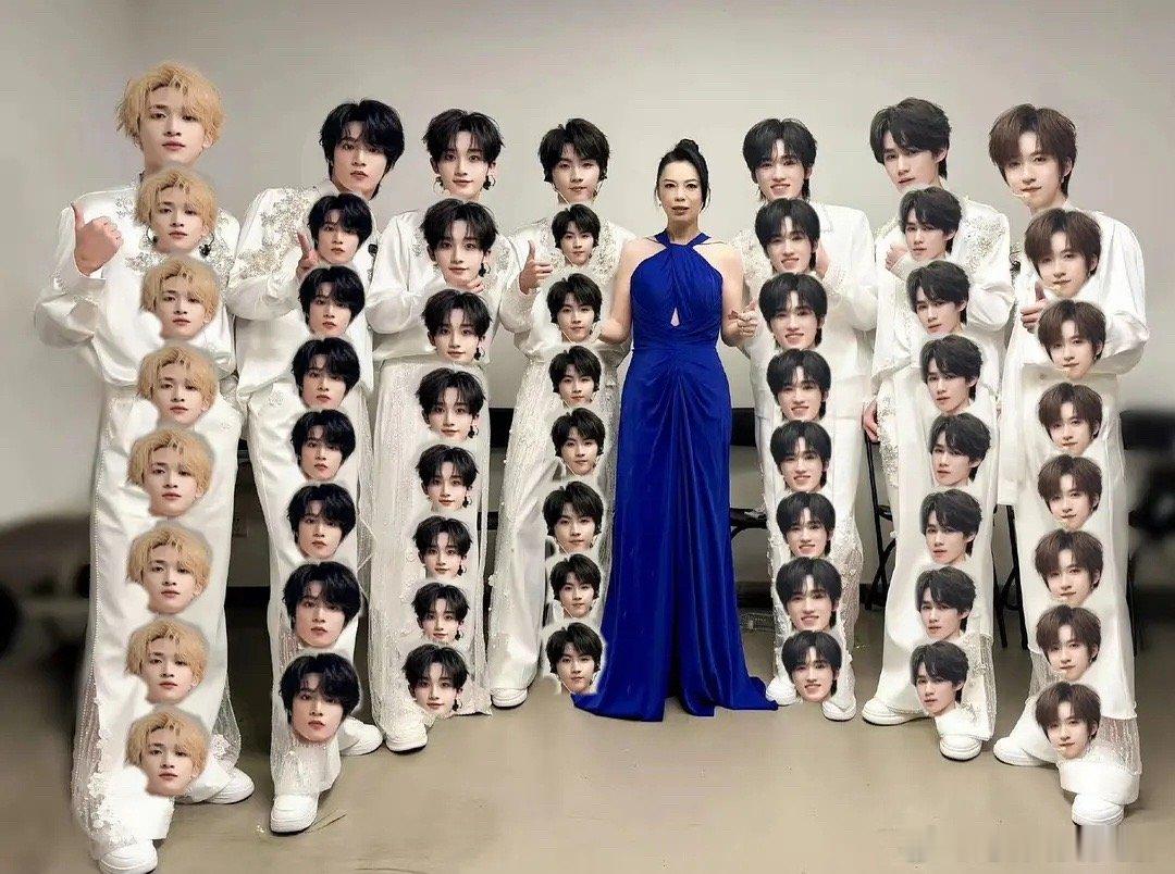 网友投稿，这是真正的八头身男团[允悲] ​​​