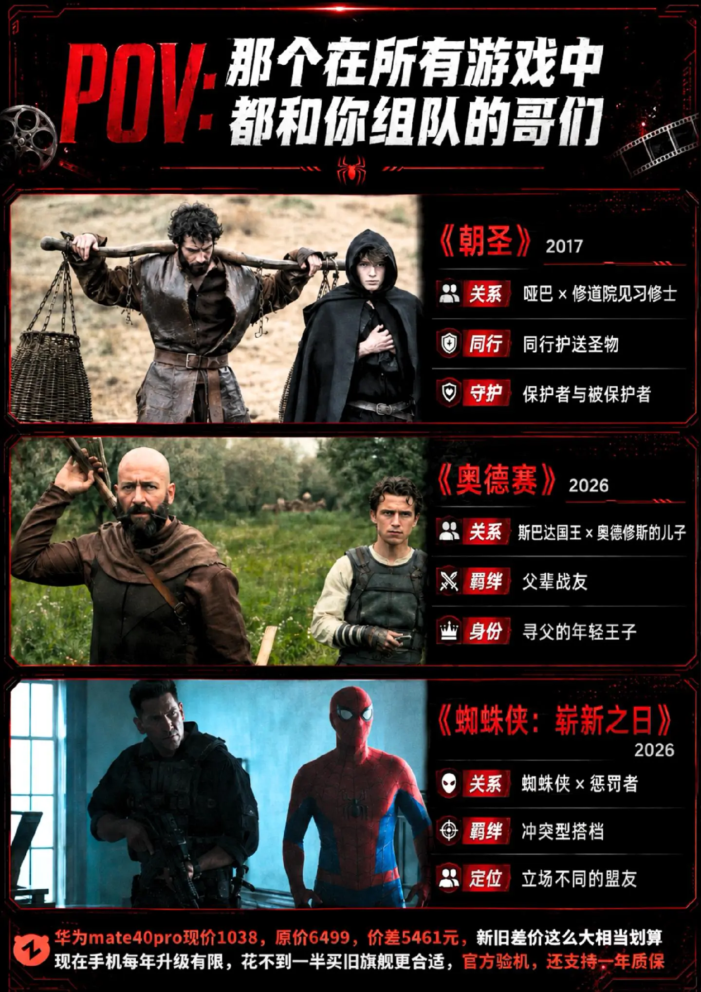 蜘蛛侠和罚叔戏外竟是十年好友？