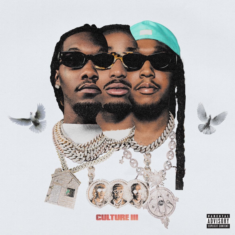 五年前的今天，Migos 发布了专辑《Culture III》 💿 Migos
