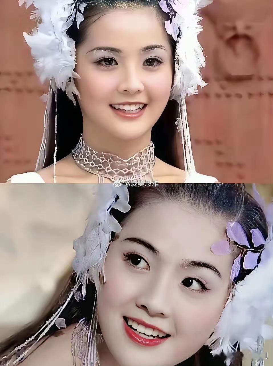 这个妆造确实是阿sa好看，小脸妆容轻重合适颜色明媚而阿娇看着脸大，妆容清淡但装饰