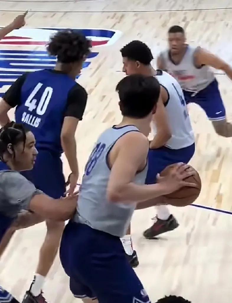 不要在吹捧杨瀚森了，能够参加NBA选秀已经是非常的优秀了，其实就算是第二轮选不中