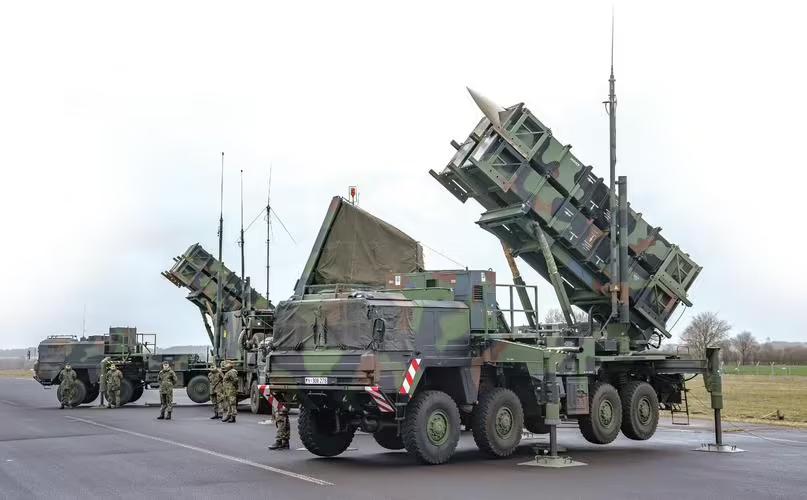 泽连斯基在最近一次晚间讲话中说，德国和乌克兰就向基辅增加提供两套爱国者防空导弹系