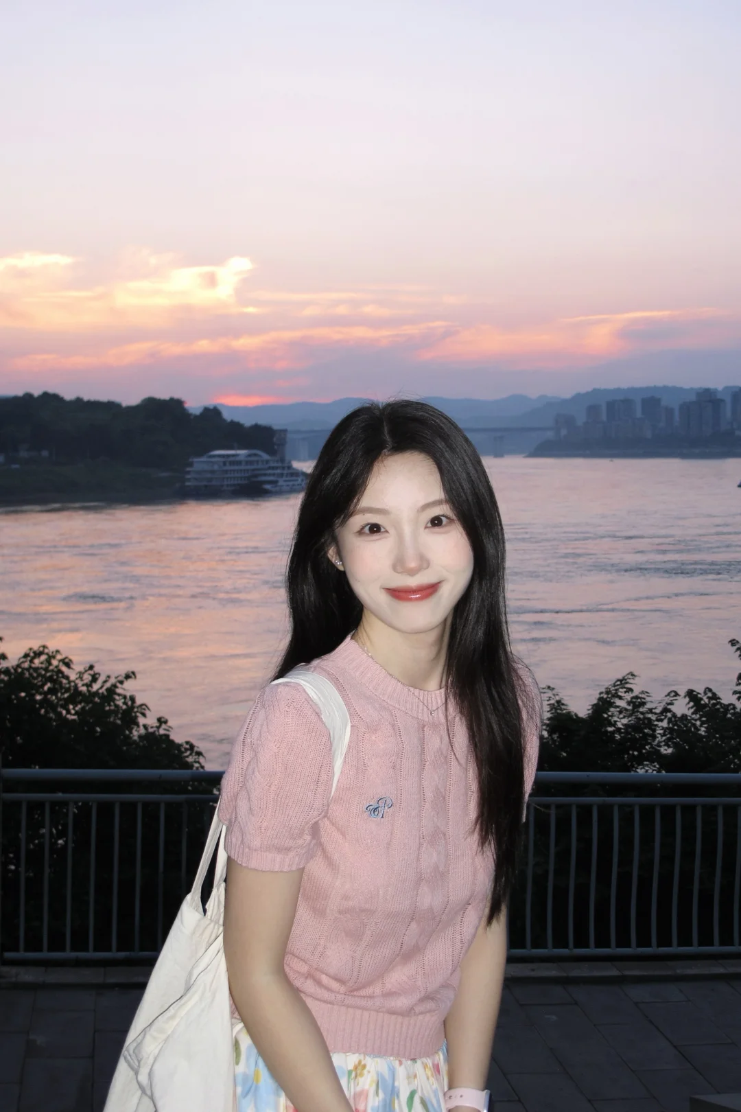 又来拍日落啦