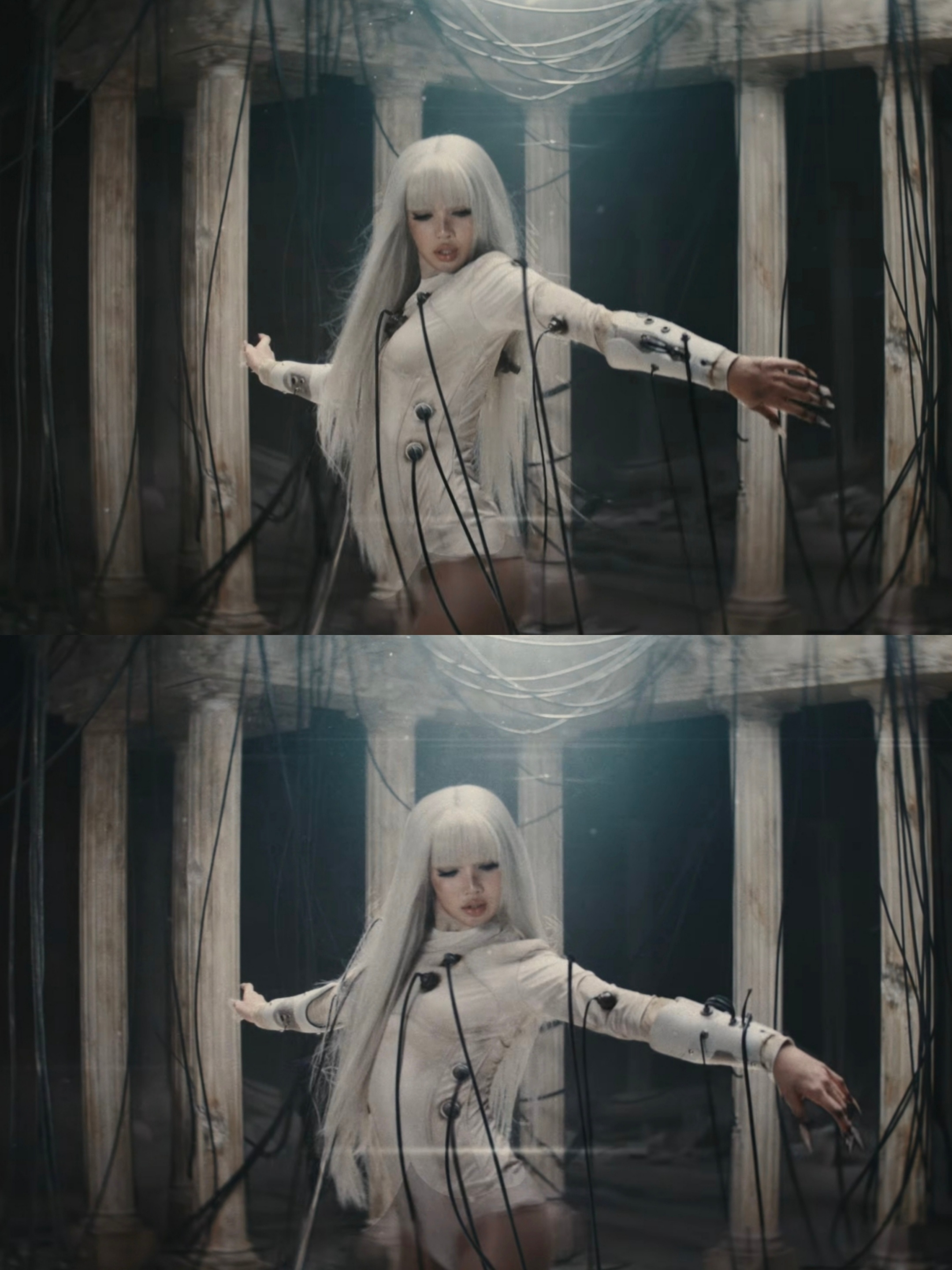 我真要被这个Lisa美死了🥵就这么像AI一样出现Bad Angel🪽 