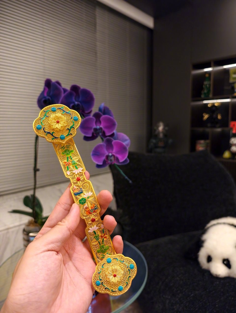 从周大福葫芦入坑黄金摆件，过去一年忍不住买买买，只是认为很好看没想到翻了一倍。 