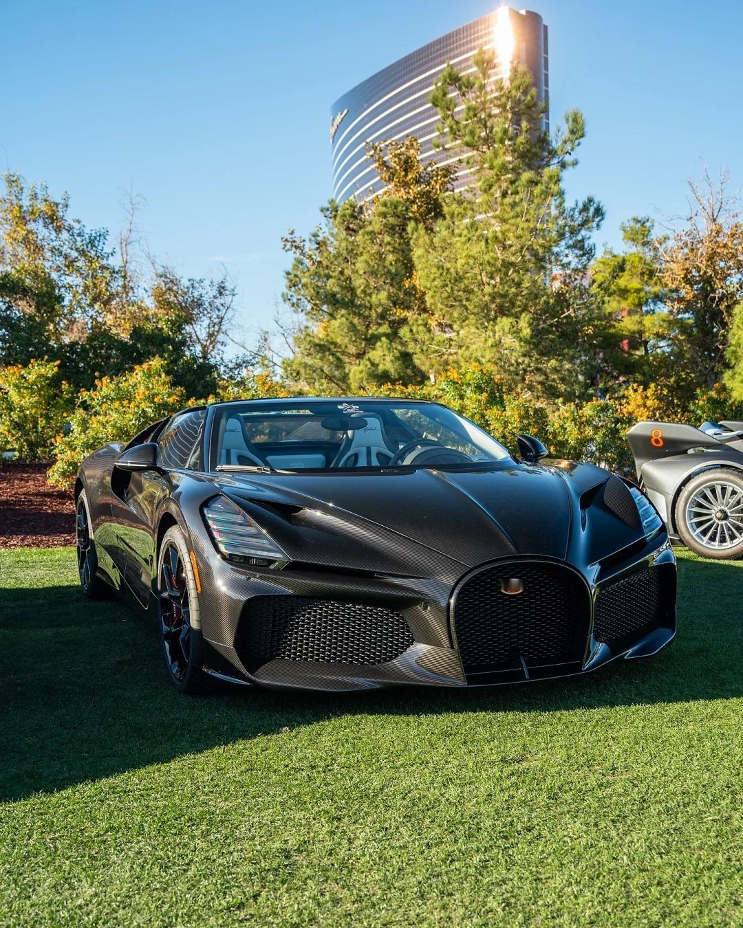 价值 600 万美元的布加迪 Mistral，大饱眼福绝美车片