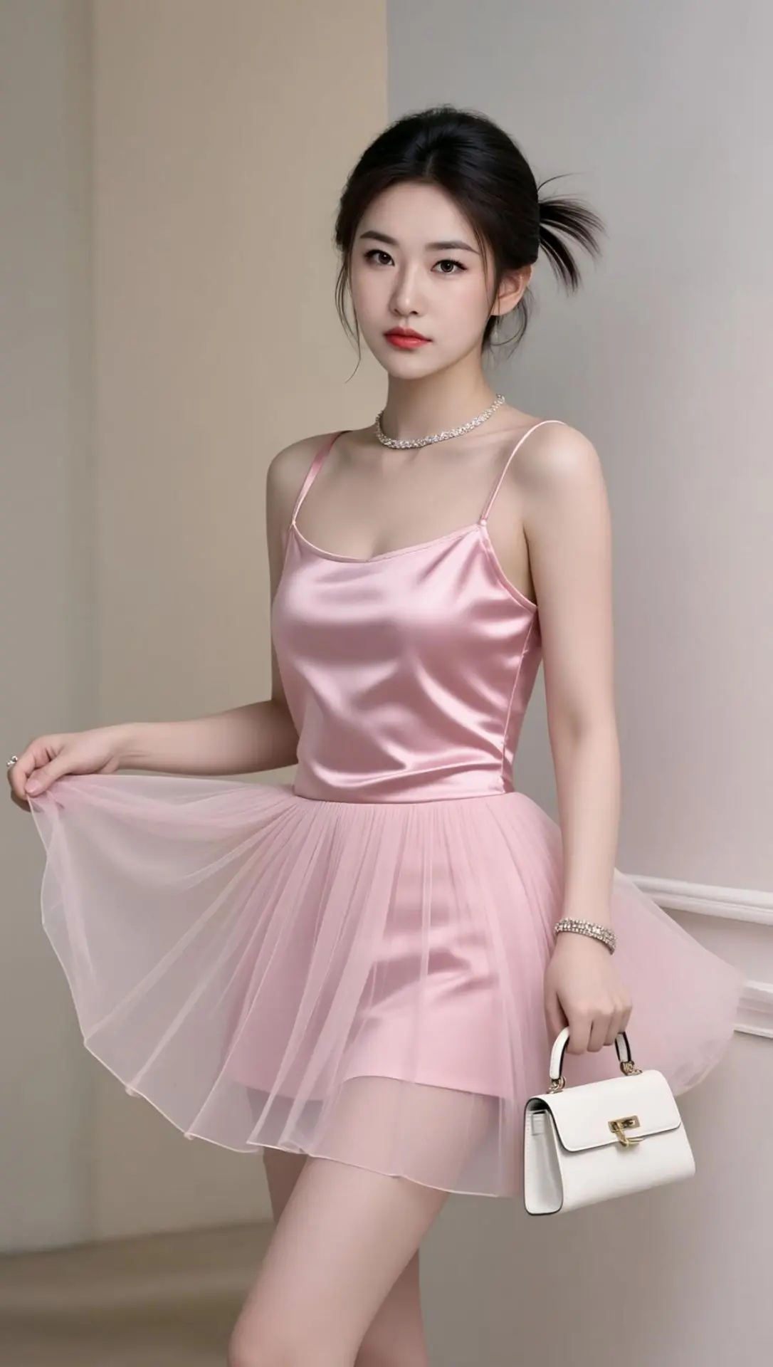 AI粉纱少女照 随变ai随便玩