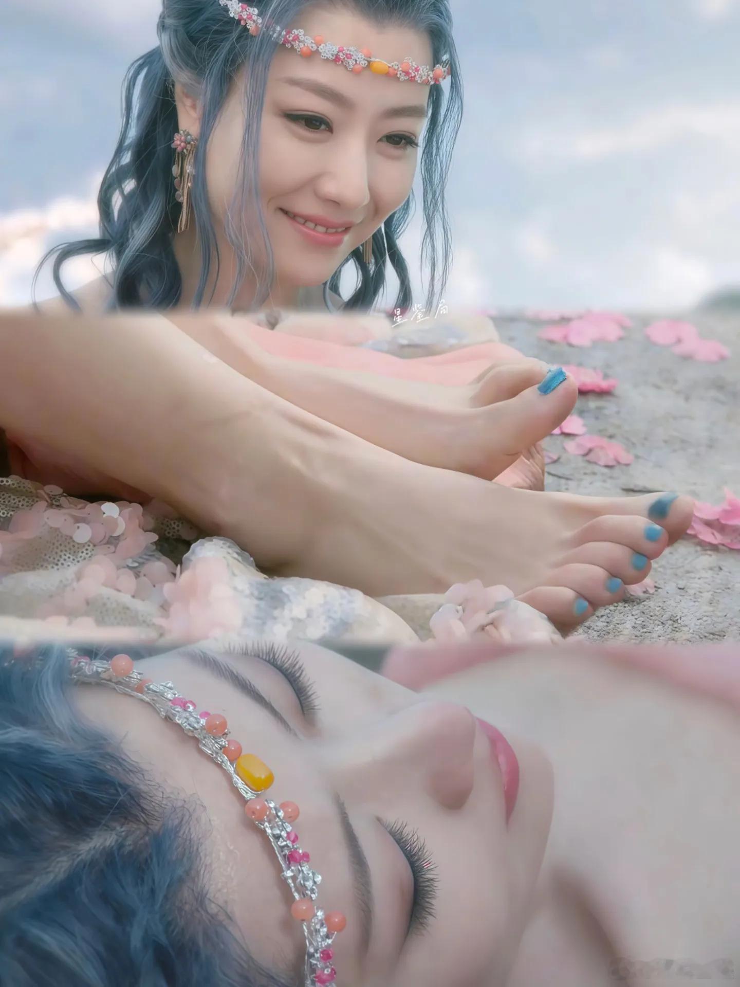 白冰无处安放的小jiao～无处安放的小jiao 脚丫子美甲 性感女神 ​​​
