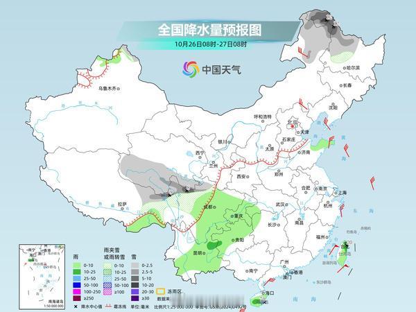 银装素裹，寒潮来袭——华北东北迎来秋冬交响曲

秋意渐浓，却被突如其来的寒潮打破