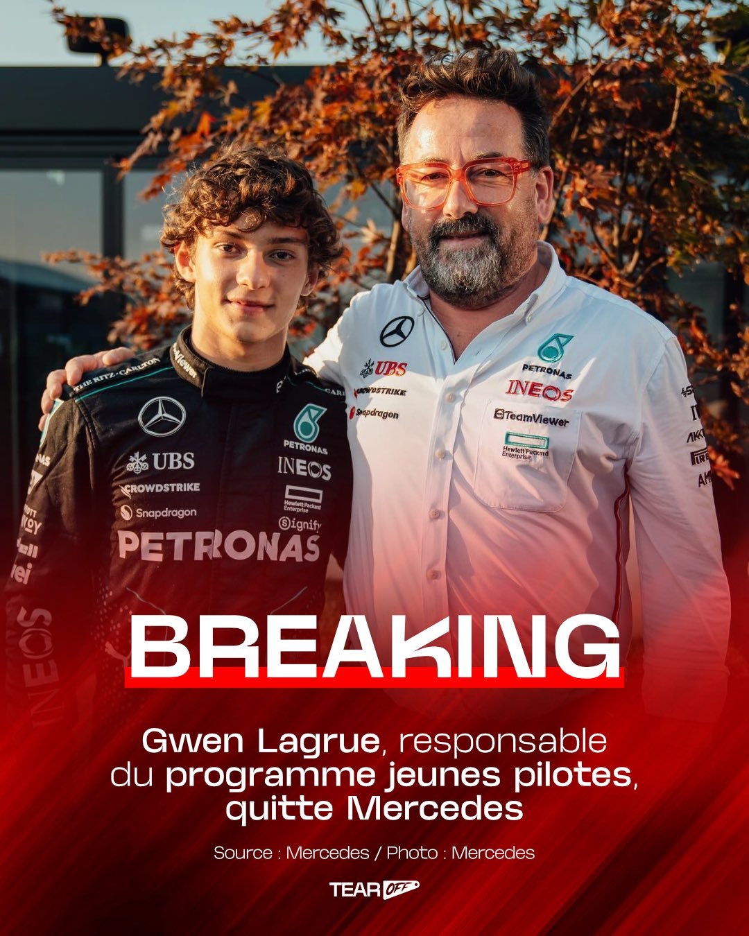F12026F1匈牙利大奖赛 Gwen Lagrue 在梅赛德斯效力了10年后，
