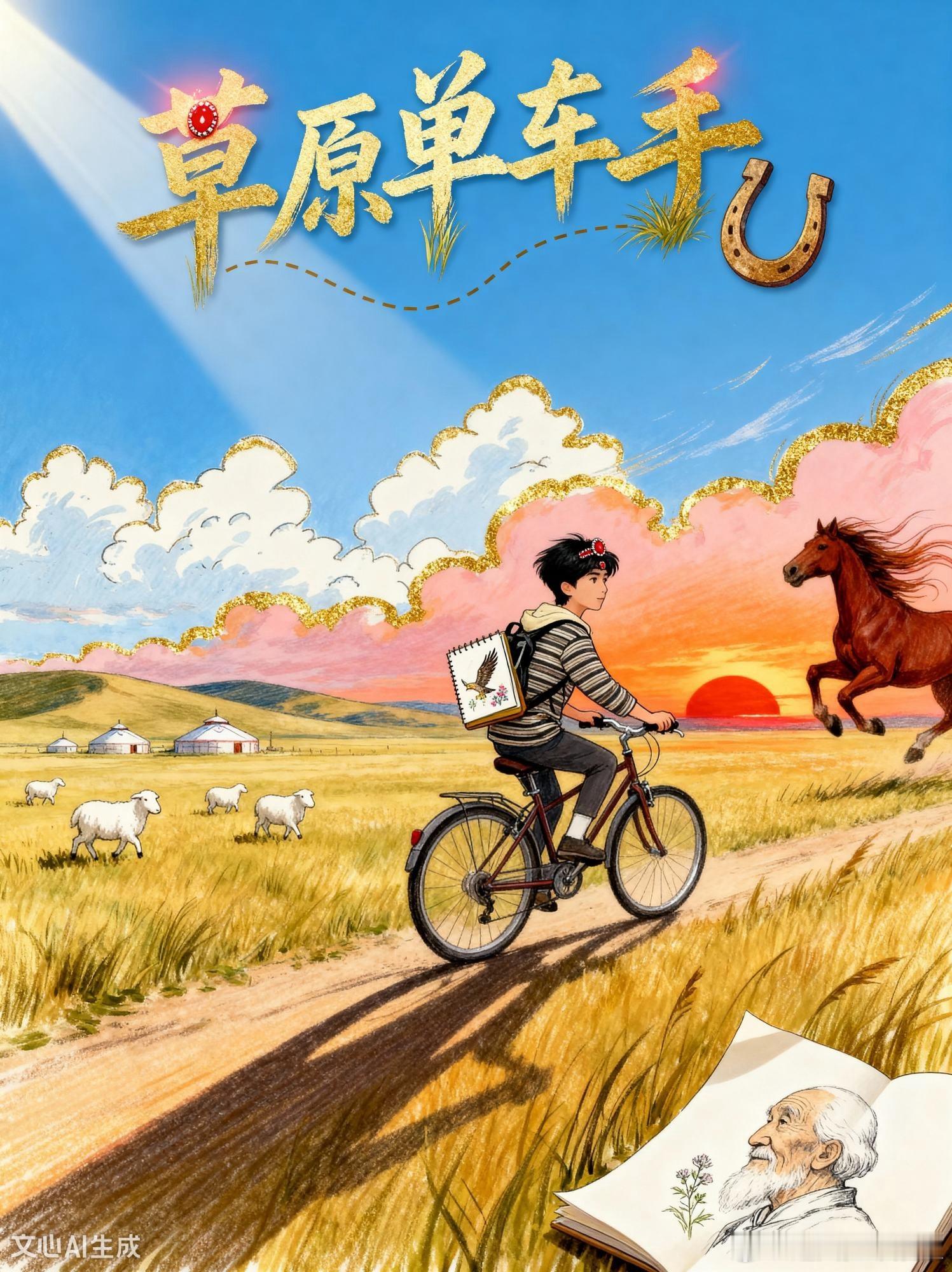 文心APP的这个漫画生成功能太赞了！一句话就能让你看到漫画场景，画风特别有趣，每