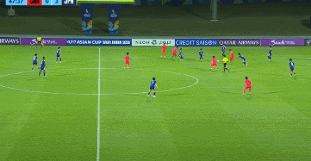 U17国足vs日本U17 万项破门扳回一球，国少1-3日本U17！ 