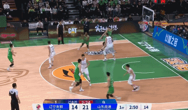 辽宁玄冥二老连取9分，价值连城！
北京时间1月31日，辽宁首节战罢25-27暂时