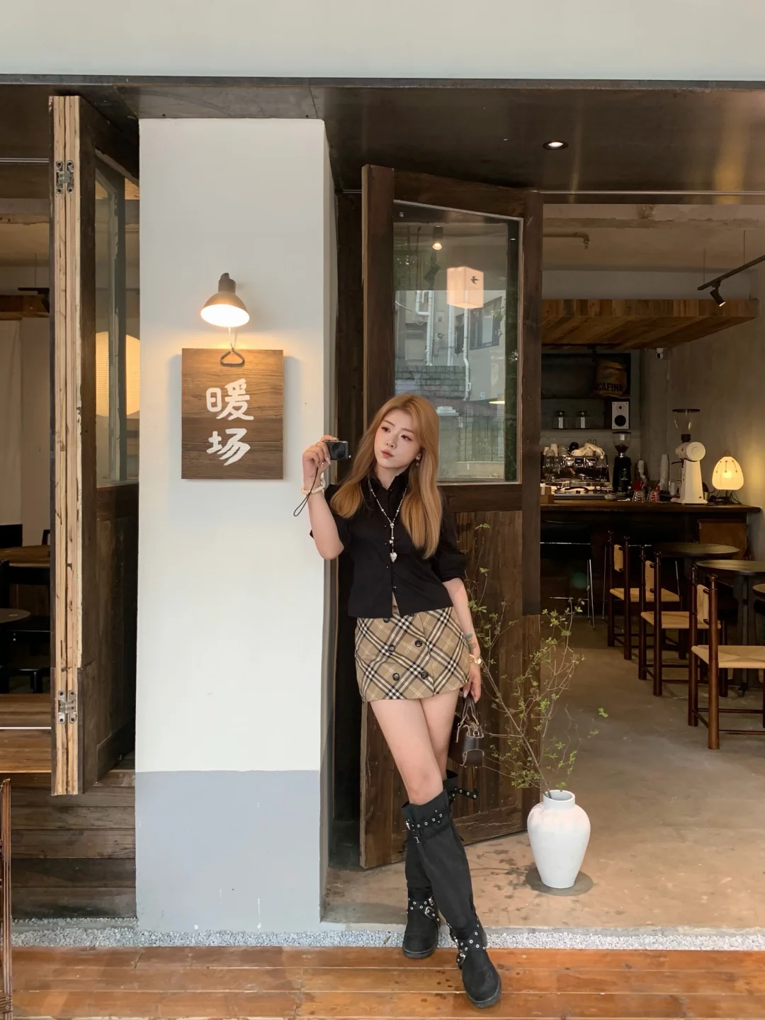 不在京都！在深圳🪵治愈系咖啡☕️