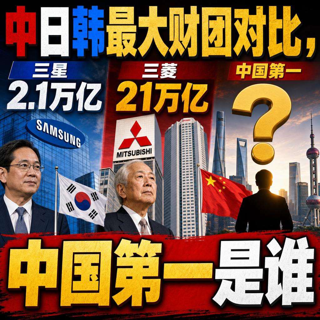 问大家一个问题：你心里的亚洲第一财团，是谁？
很多人脱口而出三星，或者上百年的三