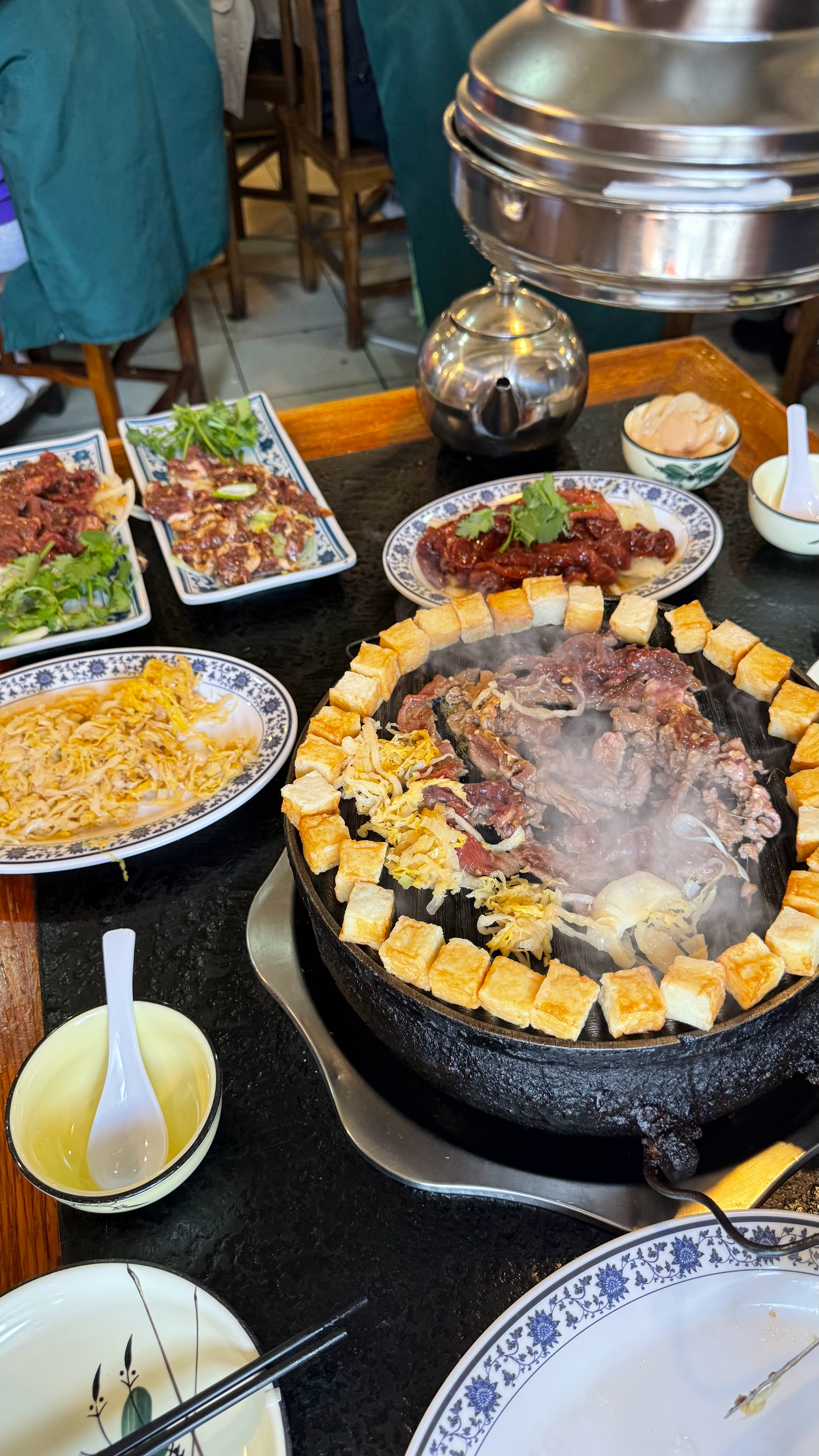 刘记夯爆了  我朋友说是他吃过最好吃的烤肉 没白来 北京·刘记炙子烤肉(虎坊桥店