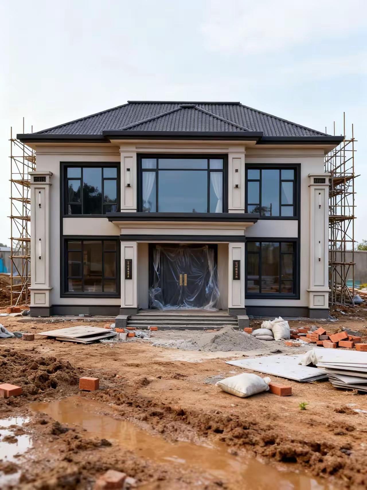 不懂就要问，在农村建一栋这样的小房子30w够不够？