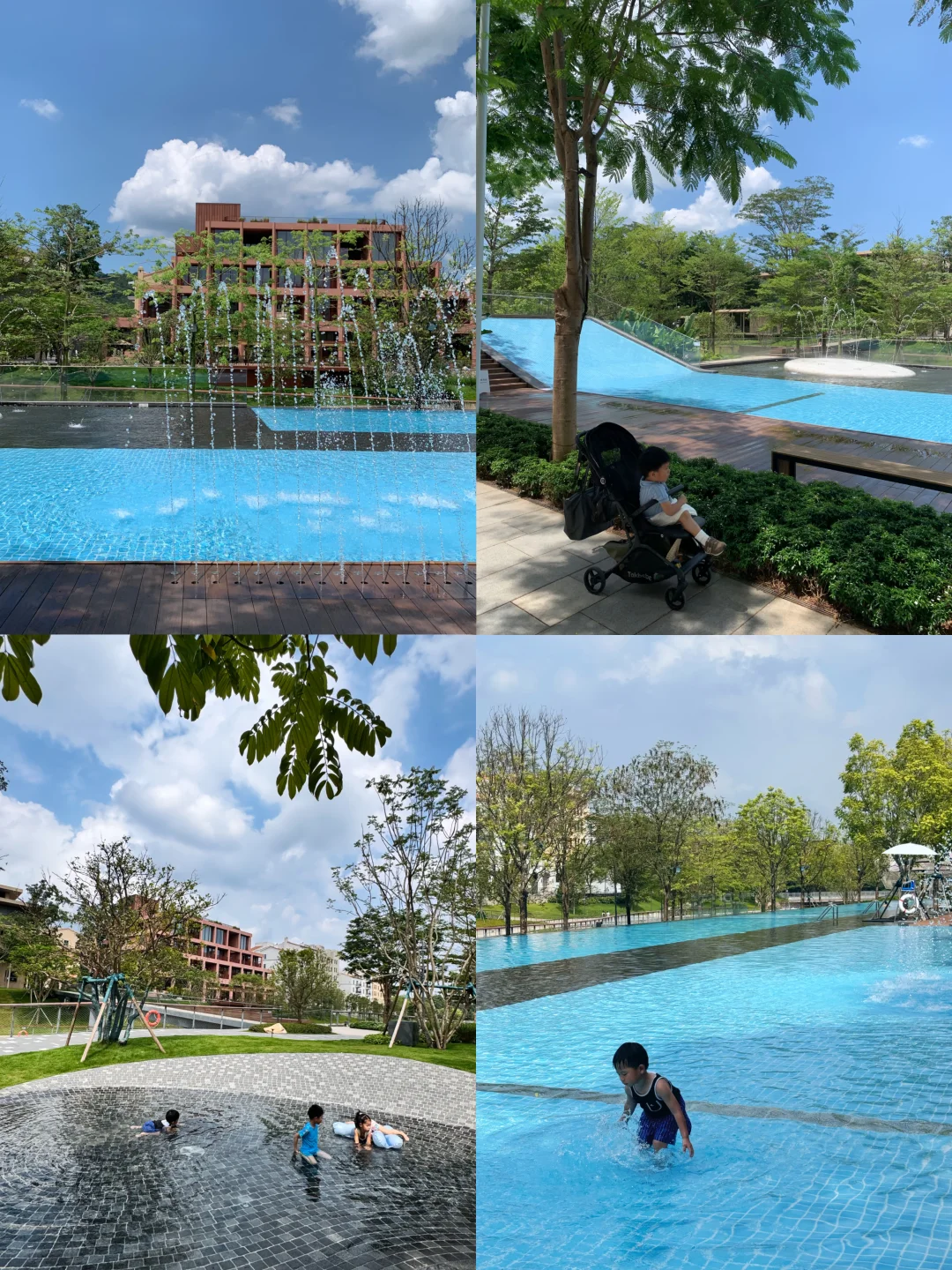 阿那亚很懂夏天浅水滩玩水的快乐🛟