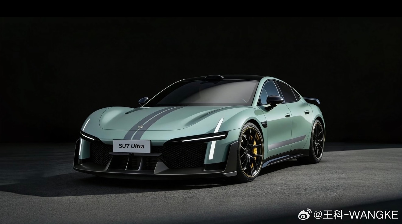 网友合成的su7ultra 看起来挺凶的！大v聊车