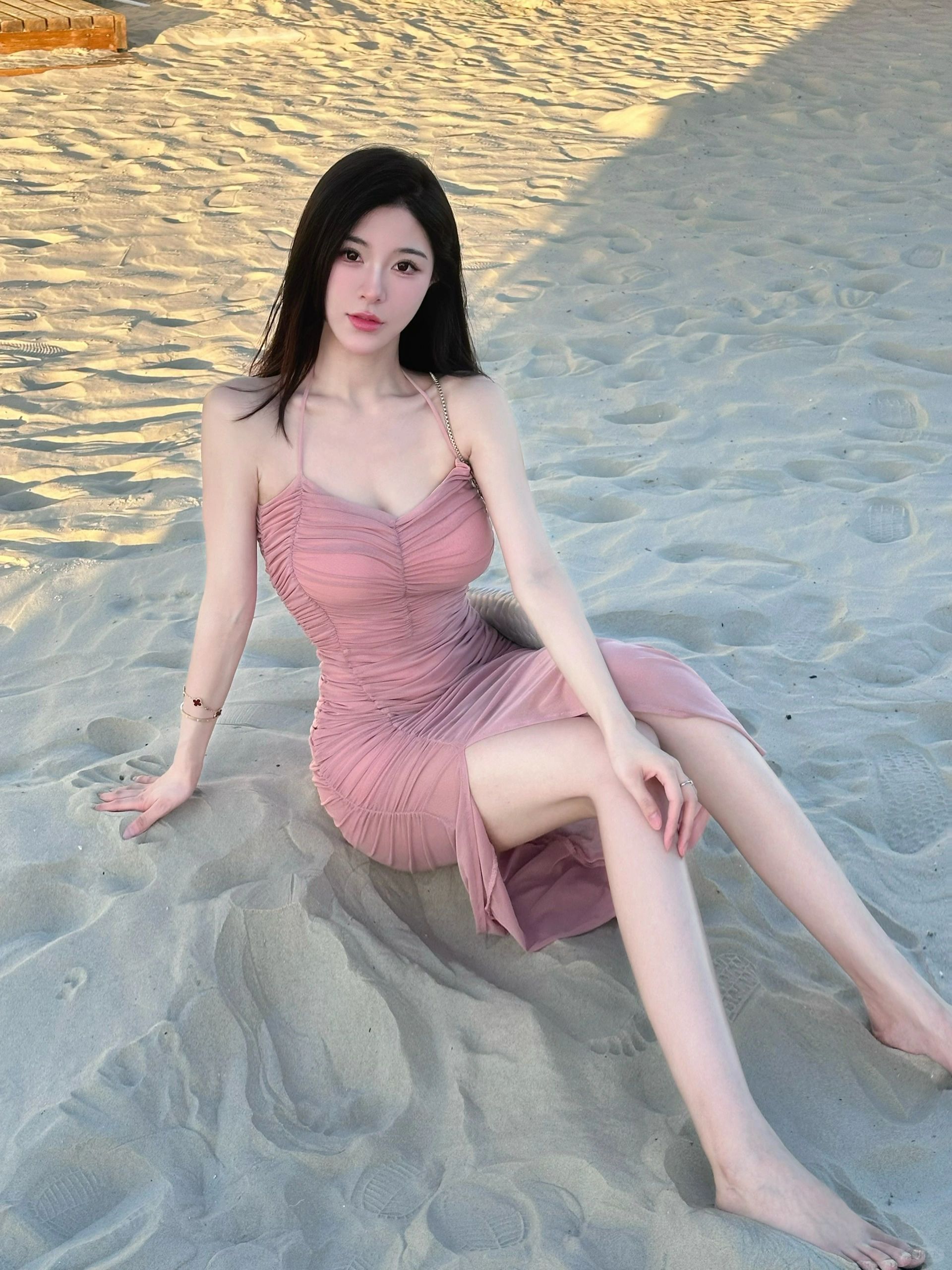 海边沙滩 拍照姿势🏖️