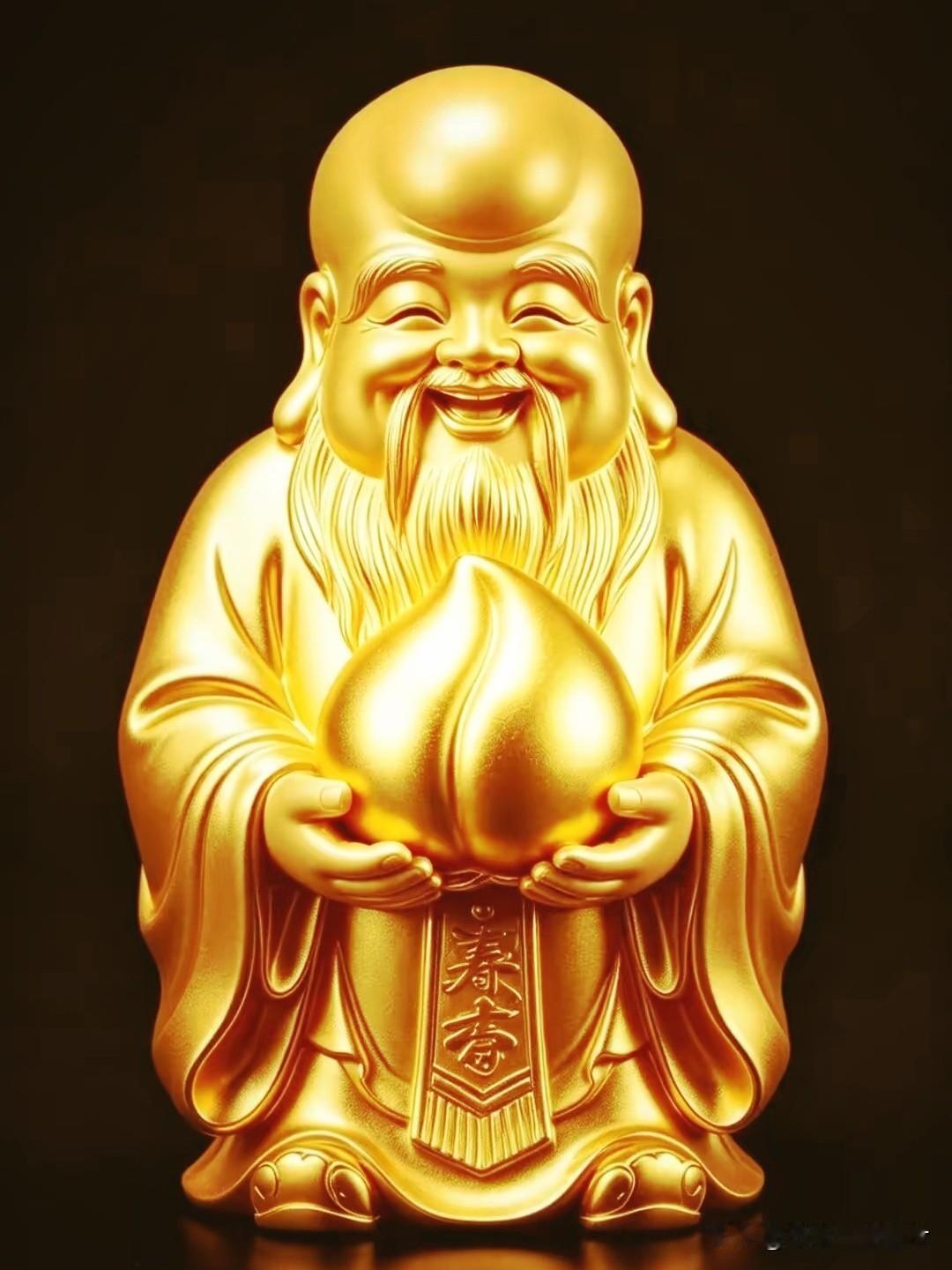 福如东海，寿比南山。