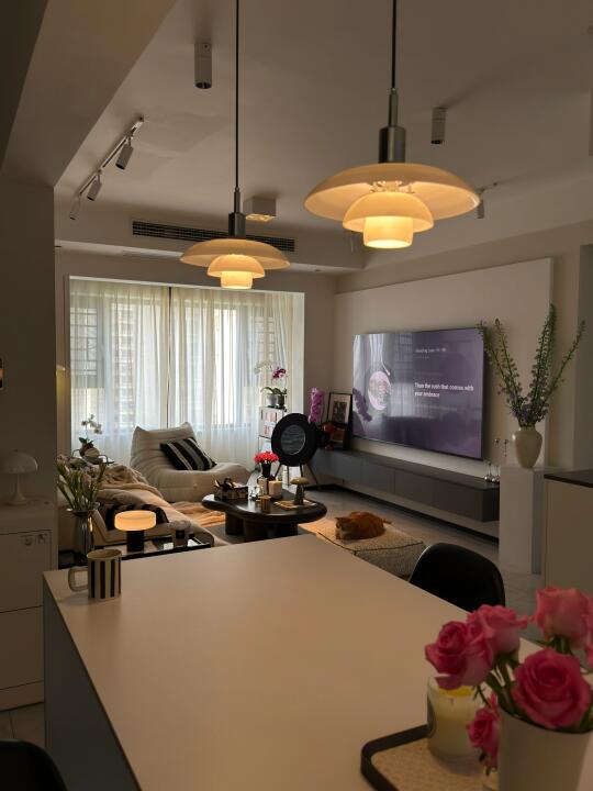 76平餐厨一体的家🏠，装满了喜欢的一切