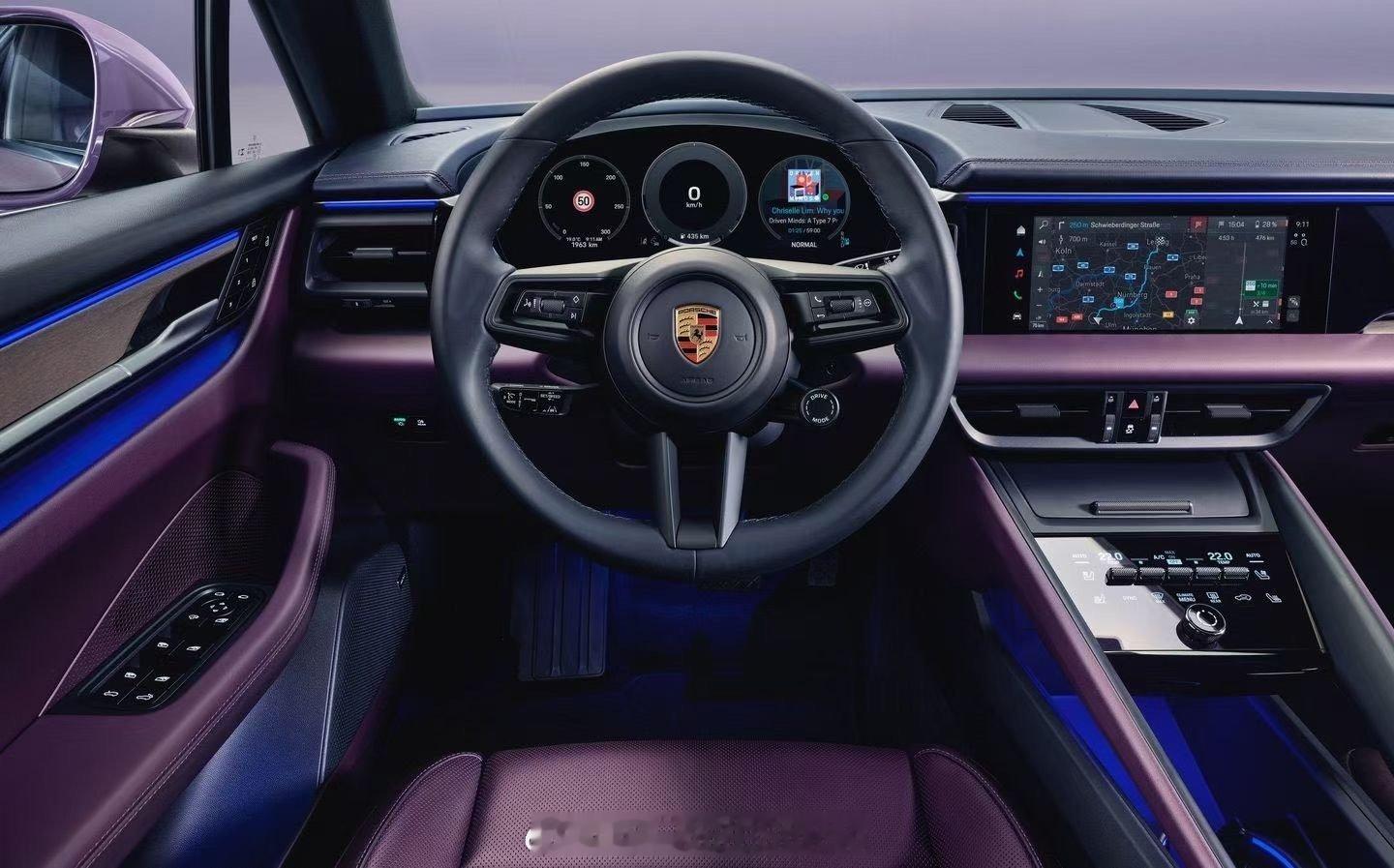 从Macan EV仪表上能看出大概80%的电，续航是435，换算过来是满电550