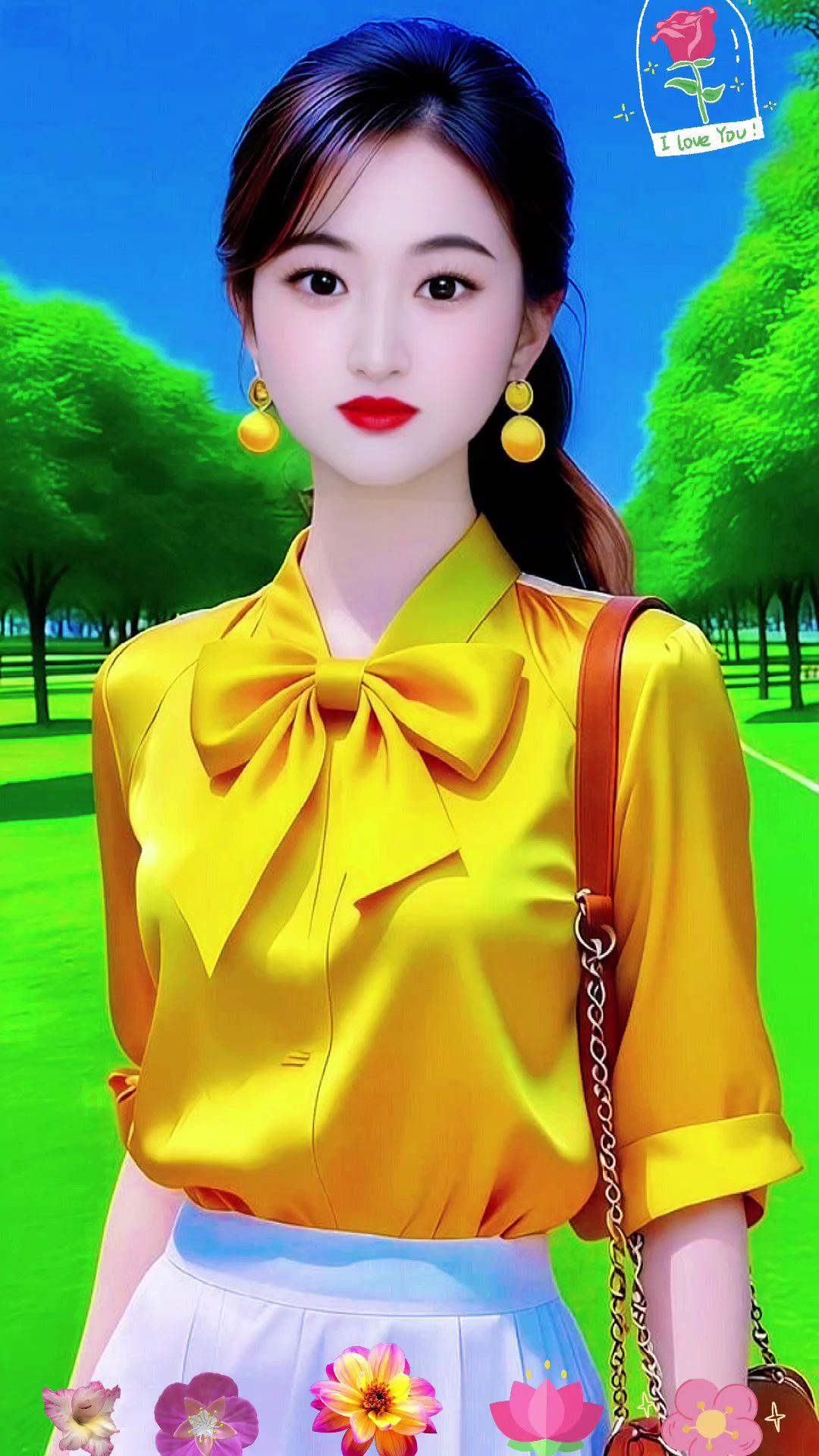 每日分享 穿搭 每天一个风格灵感 甜美女孩 清纯甜美