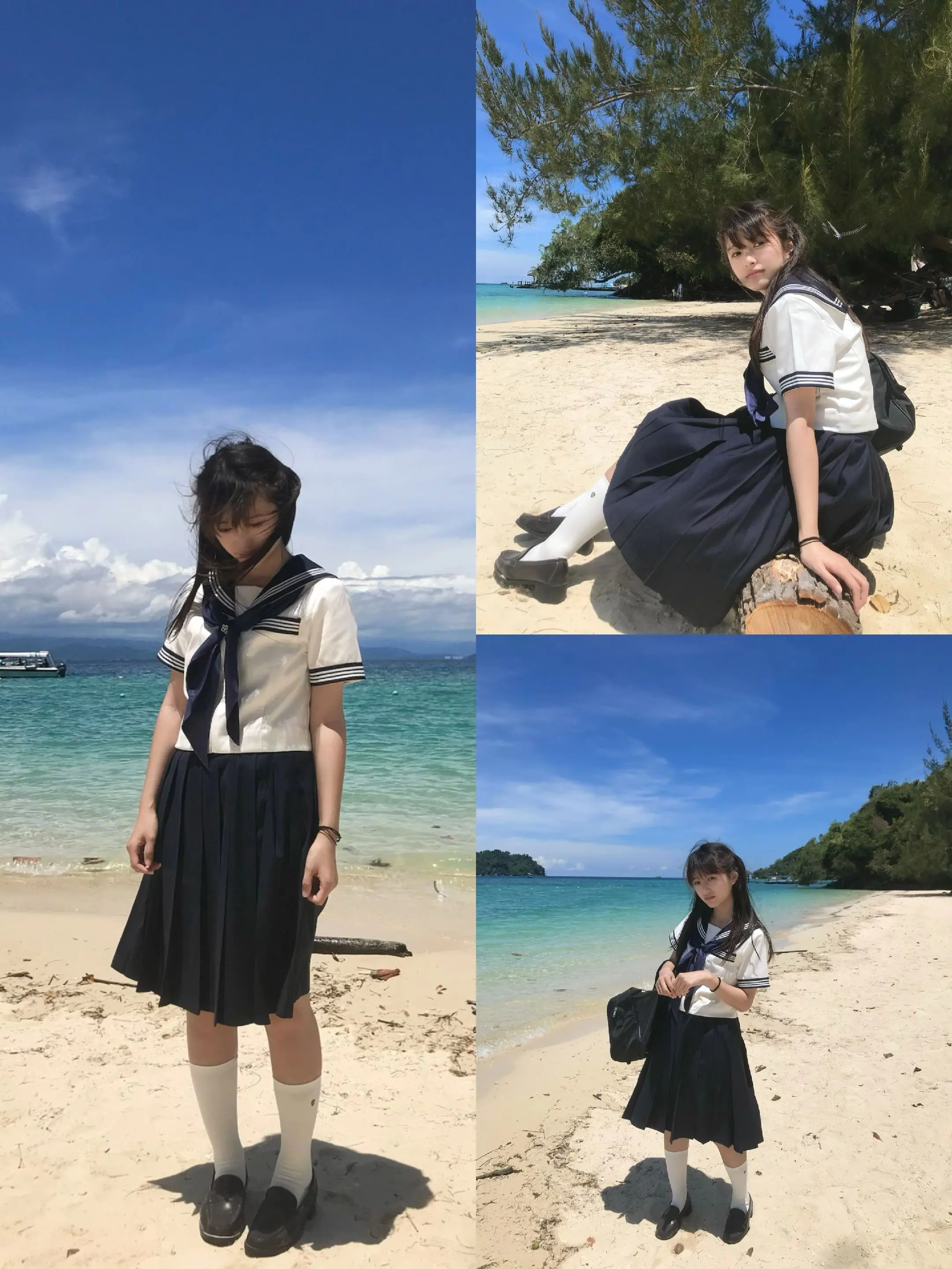 定格在夏天。