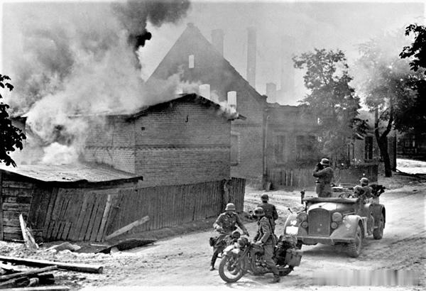 1939年德军入侵波兰 