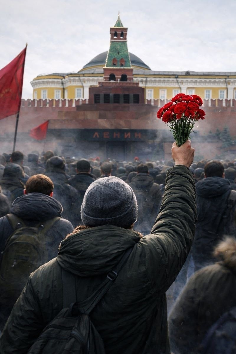 🔴 1月21日，俄罗斯联邦共产党将在列宁陵墓敬献花圈和鲜花2026年1月21日