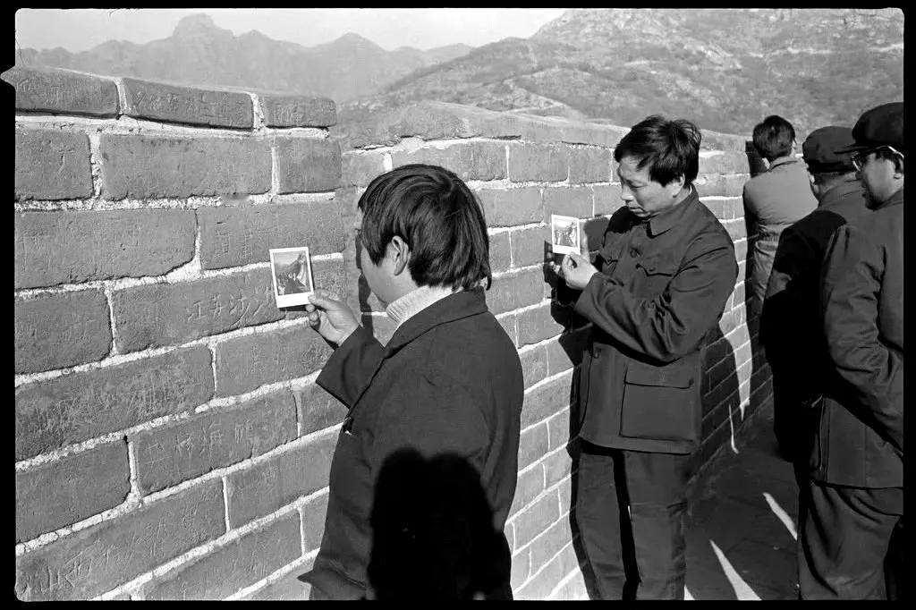 1986年，北京市，八达岭长城。 ​​​