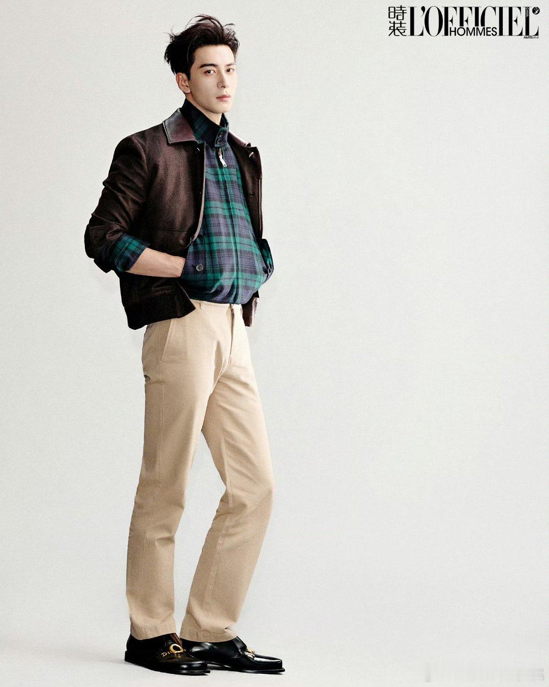 陈星旭♦时装男士四月刊封面大片~年内第二本主流大刊，有DIOR的加持继续解锁不成