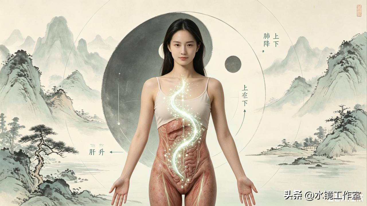 一文读懂人体气机循环！肝升肺降，肾藏脾胃为轴，周身清气生生不息
 
很多人分不清