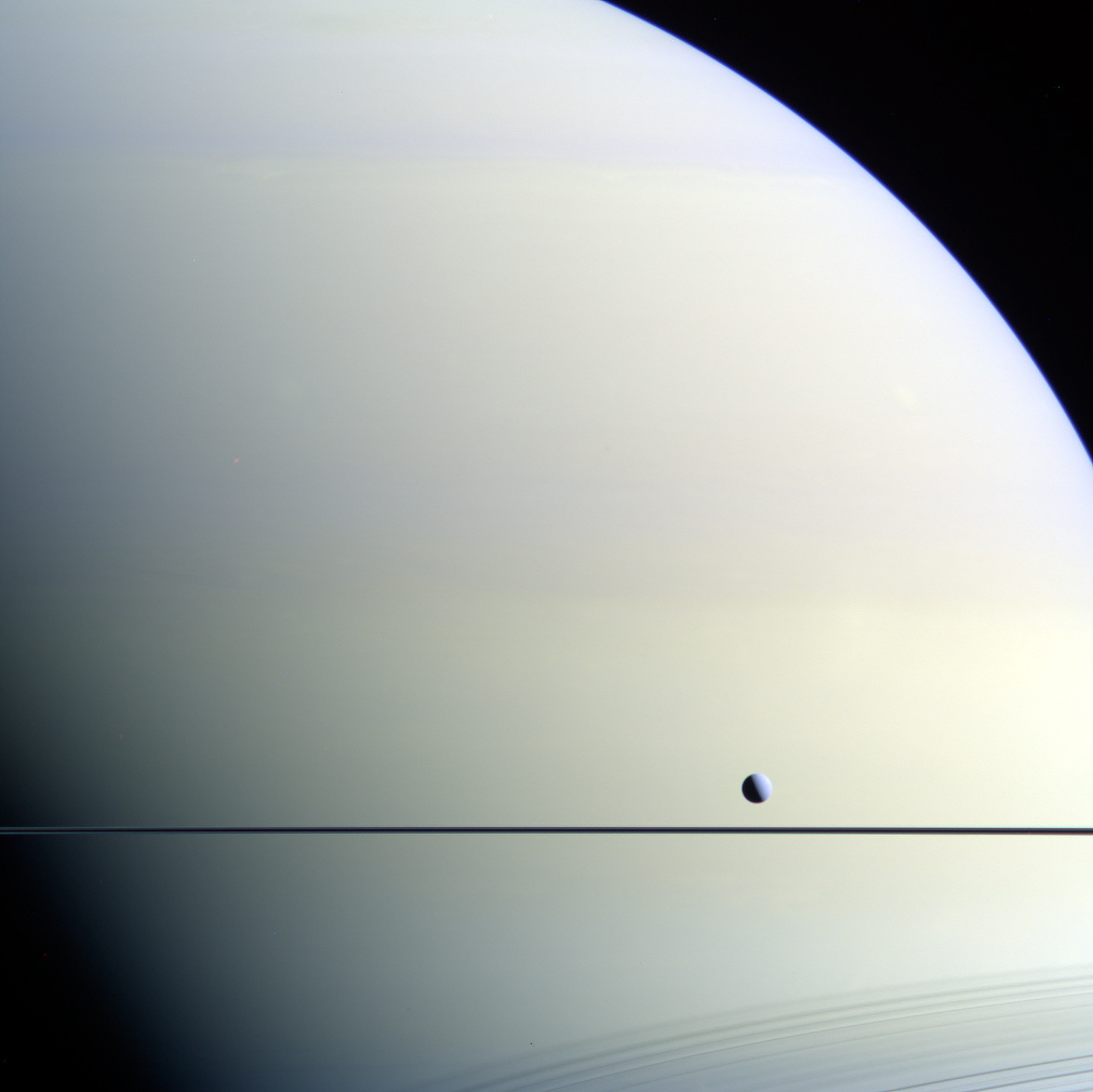 土星和它的卫星 ​​​
