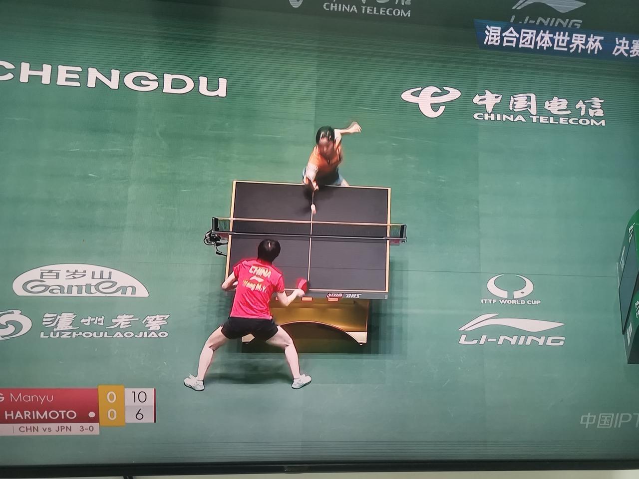 莎头组合默契度100%，完全成一个人珠联璧合，当然天下无敌
祝贺他们为中国队夺冠