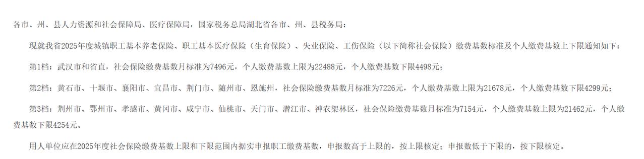 荆州企业职工必看！2026 社保缴费基数 + 比例公布，别再交错钱
很多荆州企业