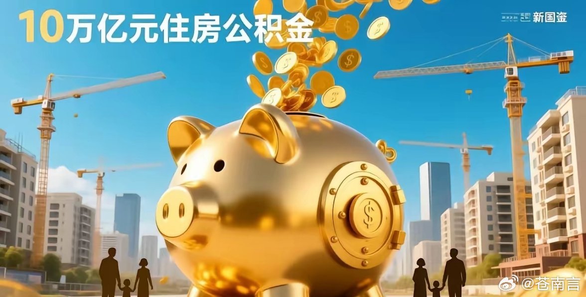 10万亿存量公积金如何盘活对楼市：不搞强刺激，而是用低息贷款、降低首付、提高额度