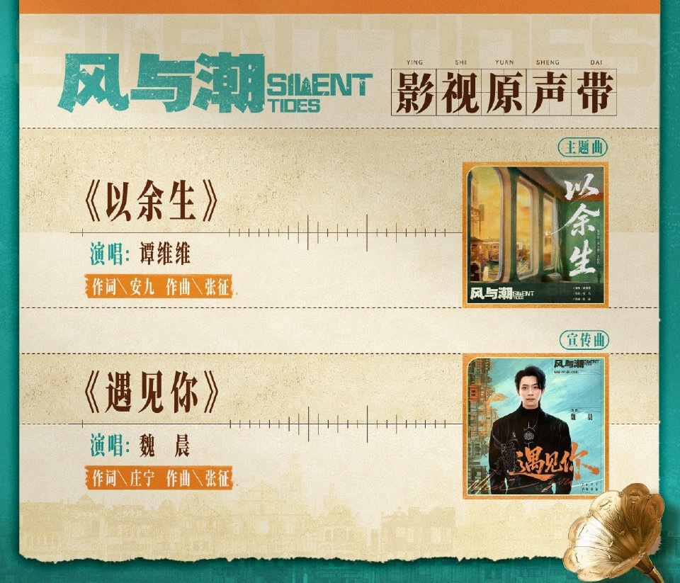 魏晨为风与潮唱宣传曲魏晨为风与潮献唱宣传曲《遇见你》，这个阵容可太权威了，风与潮