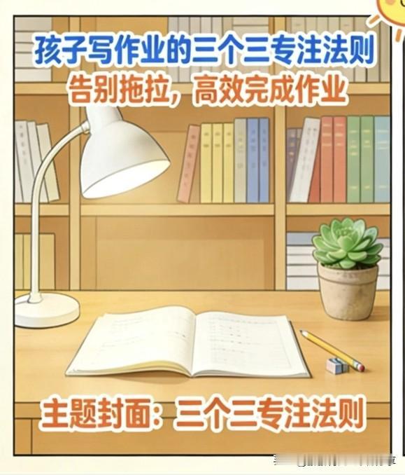让孩子告别拖拉，高效完成作业
这些东西，别不信，也别全信。
有无道理，有无意义，