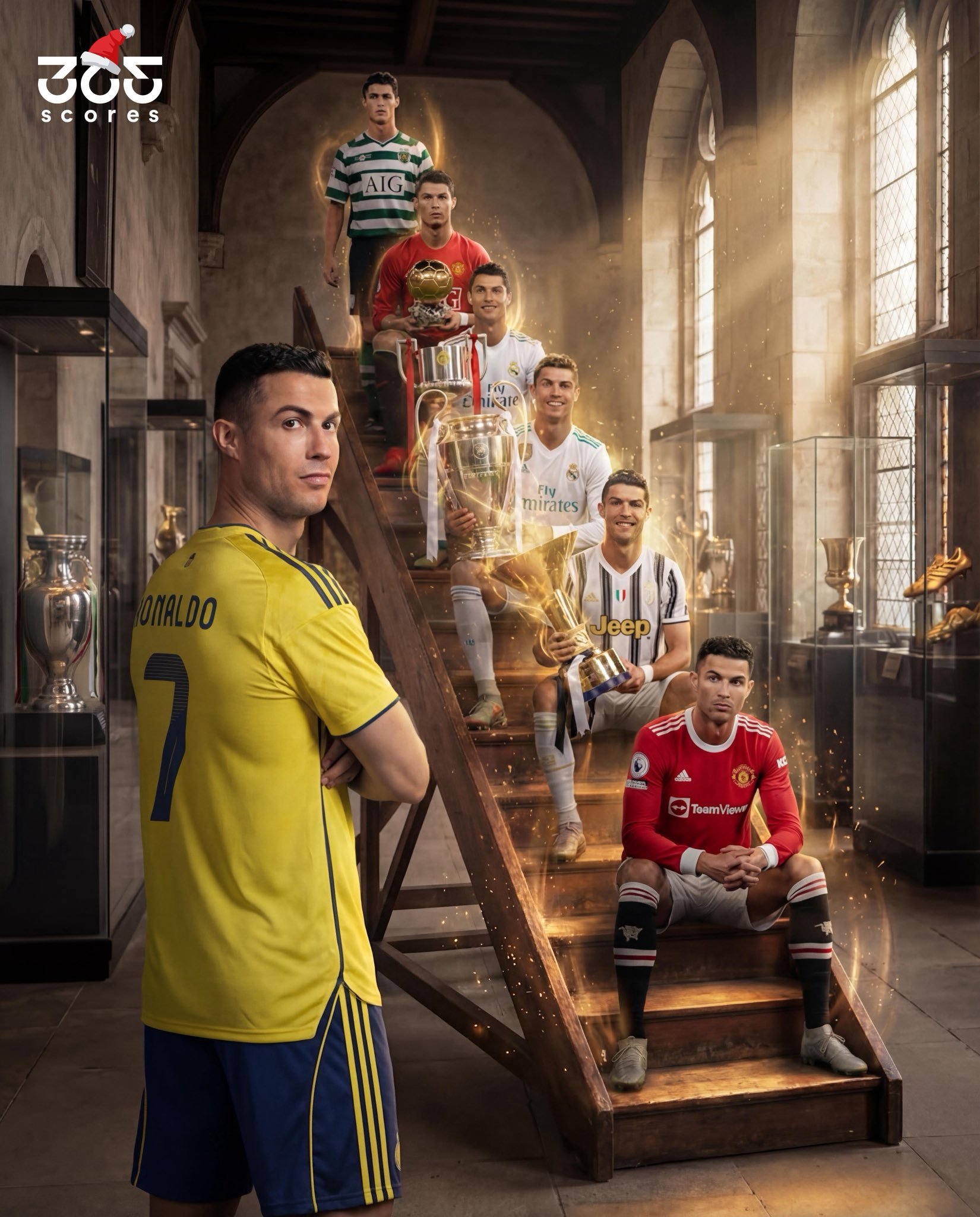 C罗2026和c罗一起siu到最后 🚨C罗即将迎来他职业生涯第25个自然年，前