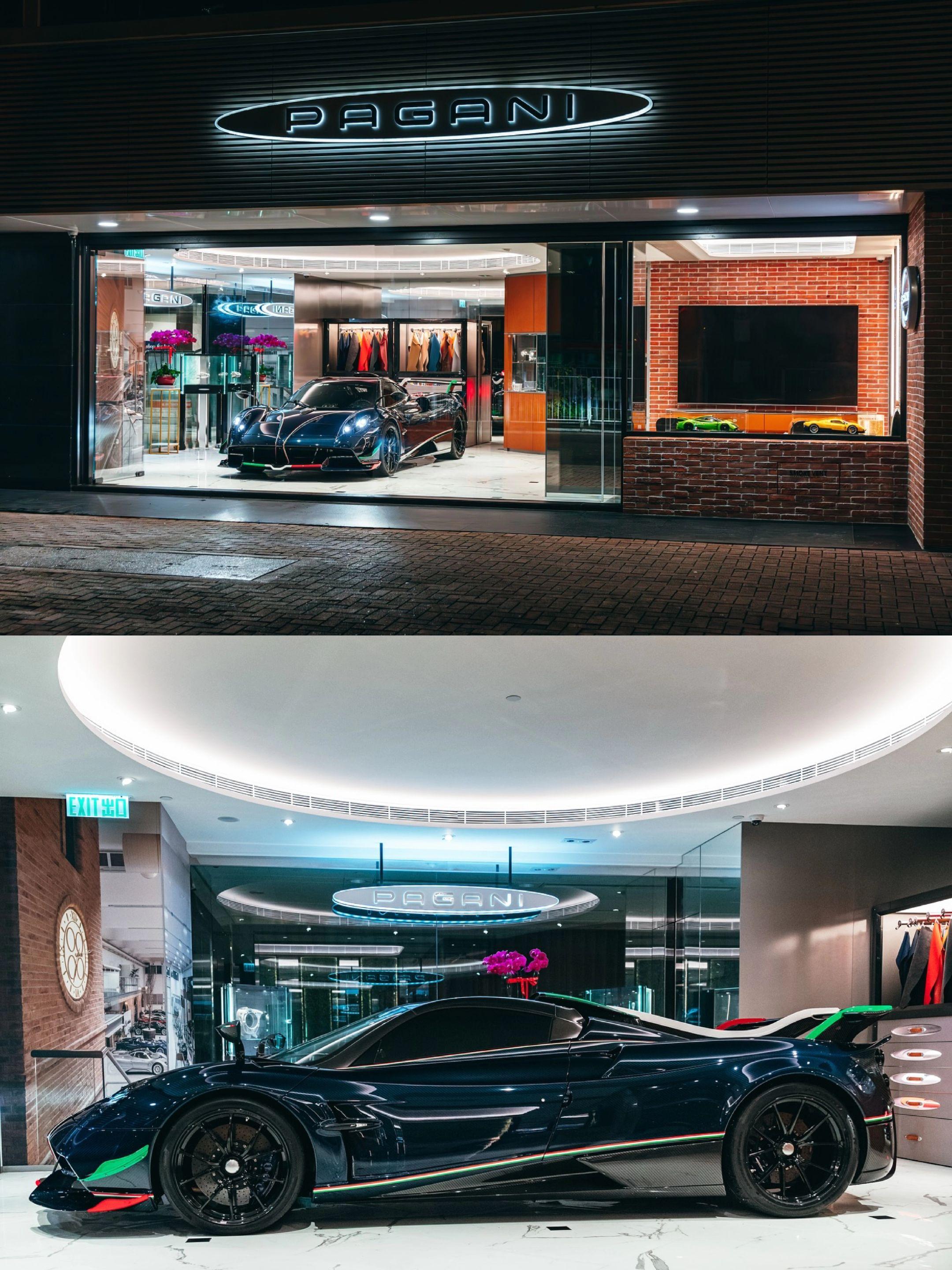 中国首台升级了暴风套件Pagani Huayra Roadster T...