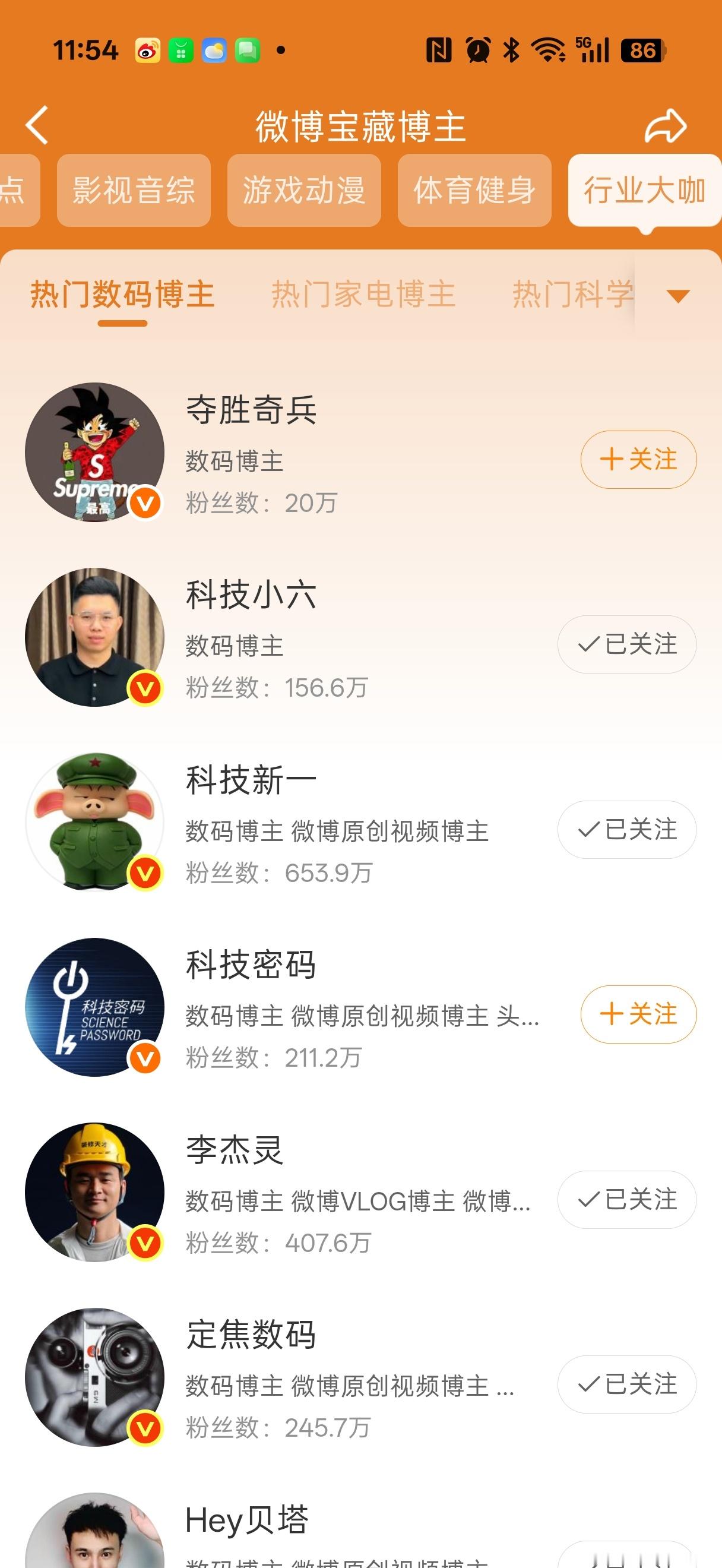 不容易啊，又上热门数码博主榜了