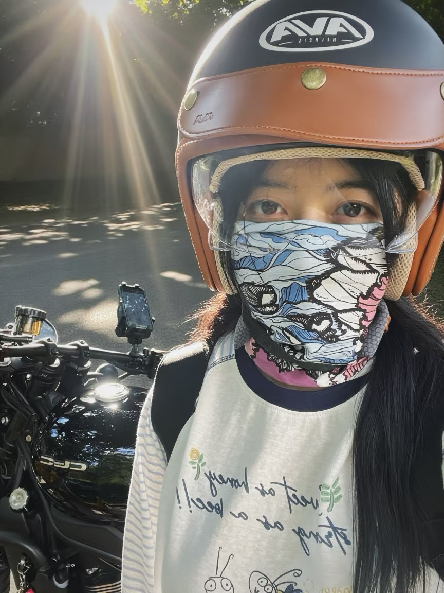 “抛夫去子”新手女骑的一天，迎着朝阳出发