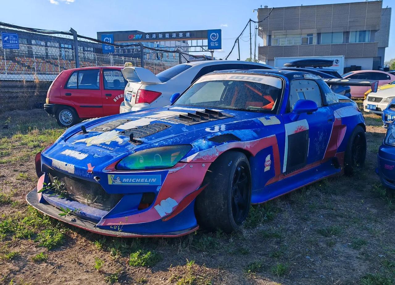 “真男人开本田”北京金港赛车场 本田S2000 Rocket Bunny火箭兔宽